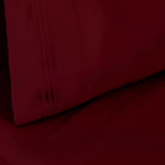 100% Egyptian Cotton 1000 Thread Count Solid Pillowcase Set