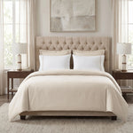 5-Piece Embroidered Egyptian Cotton 1000 Thread Count Duvet Cover Bundle