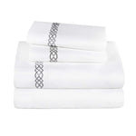 1000 Thread Count Egyptian Cotton Sheets, Embroidered & Deep Pocket Fit