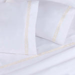 1000 Thread Count Egyptian Cotton Sheets, Embroidered & Deep Pocket Fit