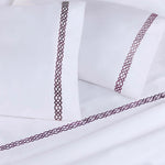 1000 Thread Count Egyptian Cotton Sheets, Embroidered & Deep Pocket Fit