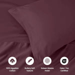 1000 Thread Count Egyptian Cotton Sateen Sheet Set