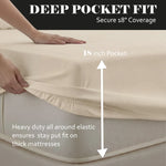 1000 Thread Count Egyptian Cotton Sheets, Embroidered & Deep Pocket Fit