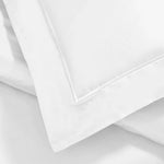 1000 Thread Count Egyptian Cotton Duvet Cover Set, Marrow Stitch Embroidery