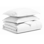 1000 Thread Count Egyptian Cotton Duvet Cover Set, Marrow Stitch Embroidery