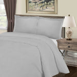 Cotton Blend 1000 Thread Count Solid Duvet Cover Set