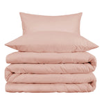 Cotton Blend 1000 Thread Count Solid Duvet Cover Set