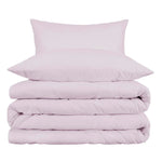 Cotton Blend 1000 Thread Count Solid Duvet Cover Set