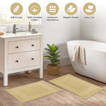 Egyptian Cotton Bath Mat Set of 2 Greek Key Infinity Border