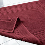 Egyptian Cotton Bath Mat Set of 2 Greek Key Infinity Border