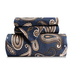 100% Cotton Flannel Paisley Luxury Duvet Cover Set