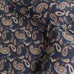 100% Cotton Flannel Paisley Luxury Duvet Cover Set