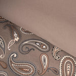 100% Cotton Flannel Paisley Luxury Duvet Cover Set