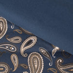 100% Cotton Flannel Paisley Luxury Duvet Cover Set