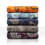 Superior Luxury 100% Cotton Flannel Vintage Paisley Pillowcase Set