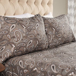 Superior Luxury 100% Cotton Flannel Vintage Paisley Pillowcase Set