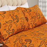 Superior Luxury 100% Cotton Flannel Vintage Paisley Pillowcase Set