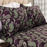 Superior Luxury 100% Cotton Flannel Vintage Paisley Pillowcase Set