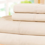 300 Thread Count 100% Cotton Percale Sheet Set Deep Pocket
