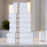Turkish Cotton Hotel Collection Solid Towel Set Collection