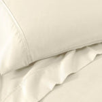 Superior 1200 Thread Count Cotton Blend 2 Piece Solid Pillowcase Set