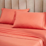 Superior 1200 Thread Count Cotton Blend 2 Piece Solid Pillowcase Set