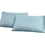 Superior 1200 Thread Count Cotton Blend 2 Piece Solid Pillowcase Set