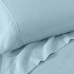 Superior 1200 Thread Count Cotton Blend 2 Piece Solid Pillowcase Set