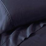Superior 1200 Thread Count Cotton Blend 2 Piece Solid Pillowcase Set