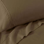 Superior 1200 Thread Count Cotton Blend 2 Piece Solid Pillowcase Set
