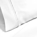 Superior 1200 Thread Count Cotton Blend 2 Piece Solid Pillowcase Set
