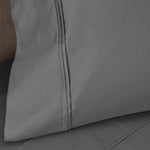 100% Egyptian Cotton 1200 Thread Count Solid Pillowcase Set