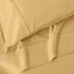 100% Egyptian Cotton 1200 Thread Count Solid Pillowcase Set