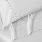 100% Egyptian Cotton 1200 Thread Count Solid Pillowcase Set