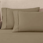 100% Egyptian Cotton 1200 Thread Count Solid Pillowcase Set