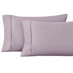 100% Egyptian Cotton 1200 Thread Count Solid Pillowcase Set