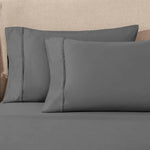 100% Egyptian Cotton 1200 Thread Count Solid Pillowcase Set