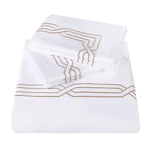 1200 Thread Count Egyptian Cotton Embroidered Duvet Cover