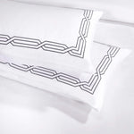 1200 Thread Count Egyptian Cotton Embroidered Duvet Cover
