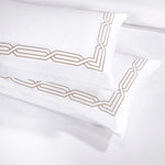 1200 Thread Count Egyptian Cotton Embroidered Duvet Cover