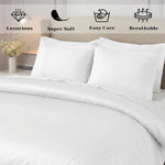 1200 Thread Count Egyptian Cotton Embroidered Duvet Cover