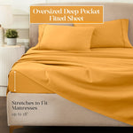 1200 Thread Count Egyptian Cotton Sateen Sheet Set