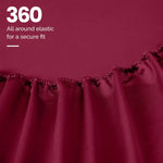 1200 Thread Count Egyptian Cotton Sateen Sheet Set
