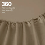 1200 Thread Count Egyptian Cotton Sateen Sheet Set