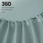 1200 Thread Count Egyptian Cotton Sateen Sheet Set