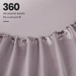 1200 Thread Count Egyptian Cotton Sateen Sheet Set