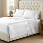 1200 Thread Count 100% Egyptian Cotton Sateen Embroidered Sheet Set