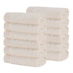 Superior Rayon from Bamboo Eco-Friendly Face Towel Washcloth Set of 12