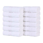 Oregon Organic Cotton Solid Face Towel Set 12 Piece
