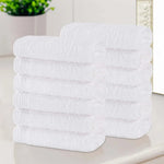 Superior Rayon from Bamboo Eco-Friendly Face Towel Washcloth Set of 12